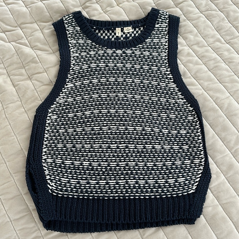 Anthro knit vest